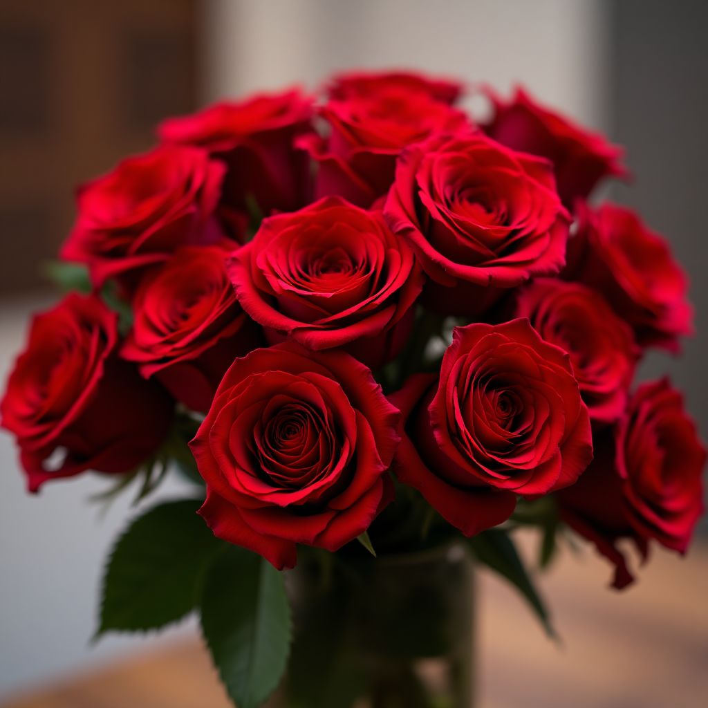 Bouquet Rose Rosse